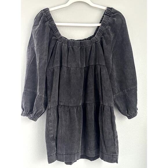 POL Acid wash tunic dress - Picture 2 of 5